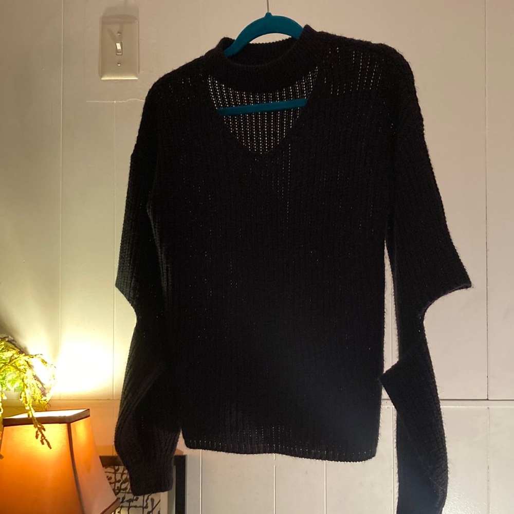 Black sweater
